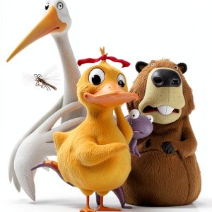 Detective Duck Mystery Book 1 by Amulet Books Children’s Eco Adventure-0