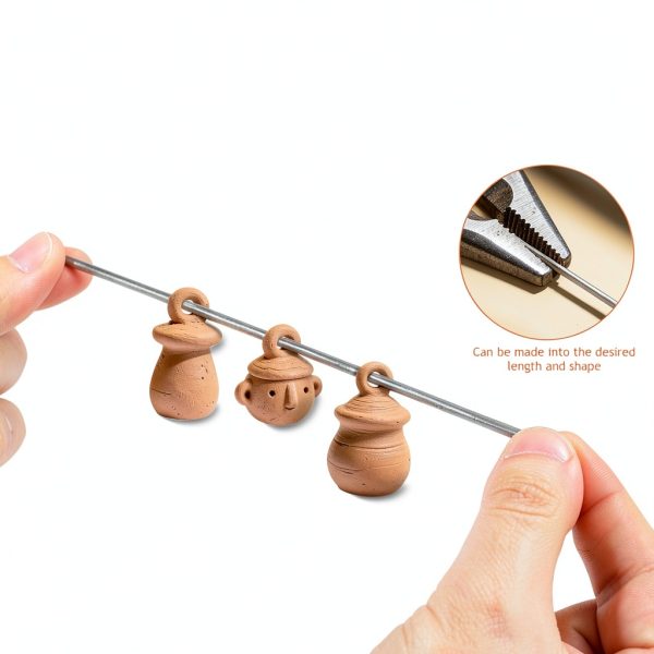 High Temperature Tungsten Wire 4pcs Coil - STOBOK for Ceramic Firing-3